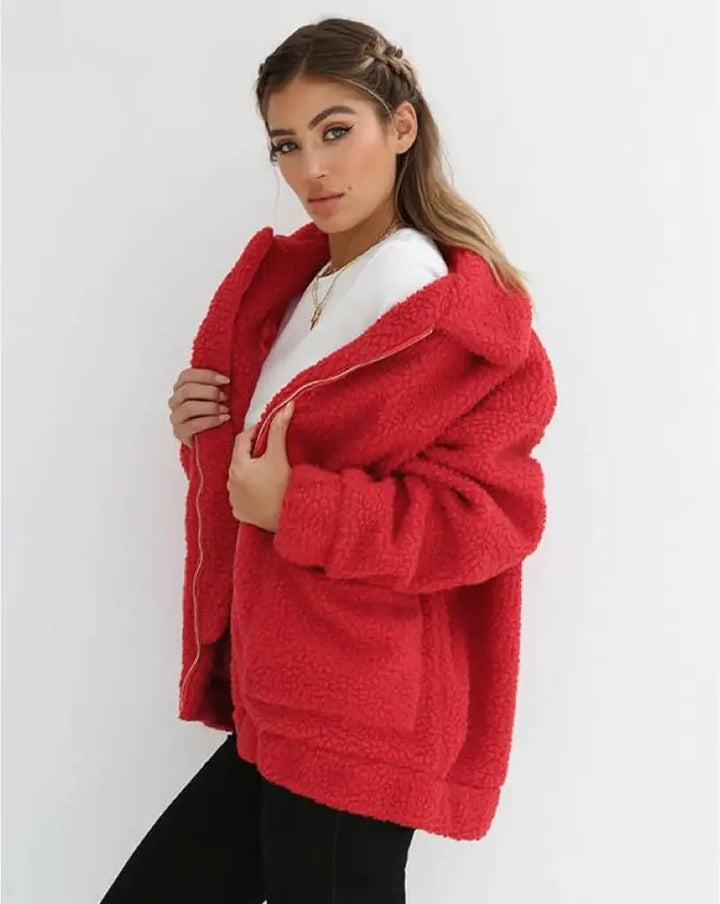 Stilla | Dame Teddy Fleecejakke Komfortabel og Trendy