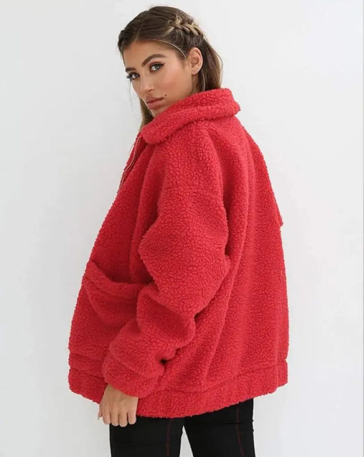 Stilla | Dame Teddy Fleecejakke Komfortabel og Trendy
