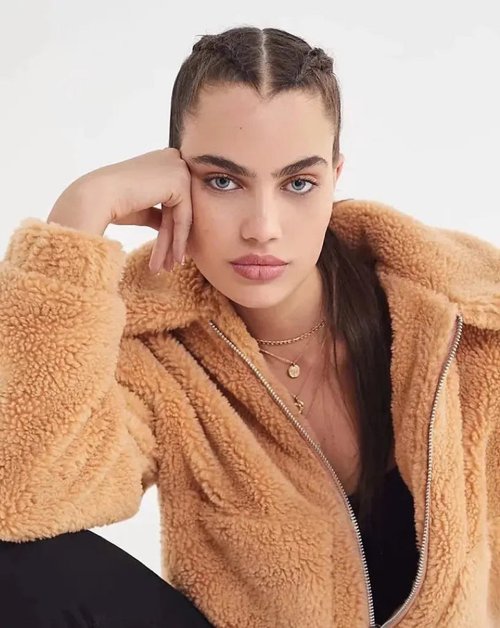 Stilla | Dame Teddy Fleecejakke Komfortabel og Trendy