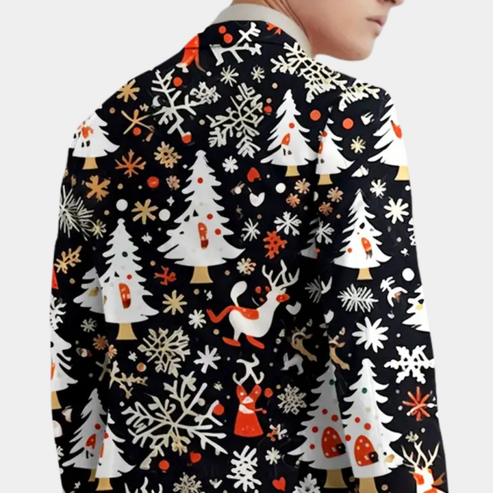 Stilla | Fashionabel Juleblazer til Mænd