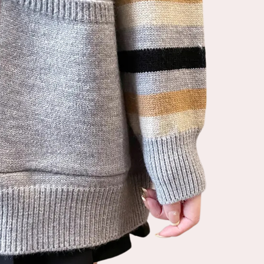 Stilla | Moderigtigt Hættetrøje Cardigan til Damer