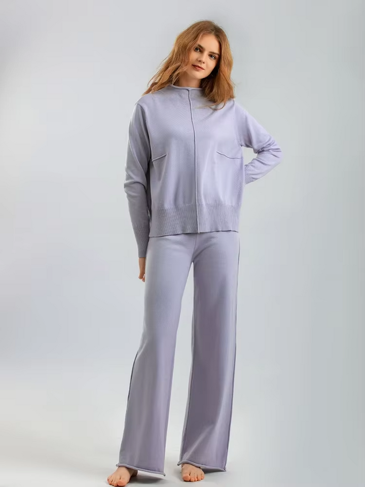 Stilla | Trendy Oversized Striktrøje til Kvinder