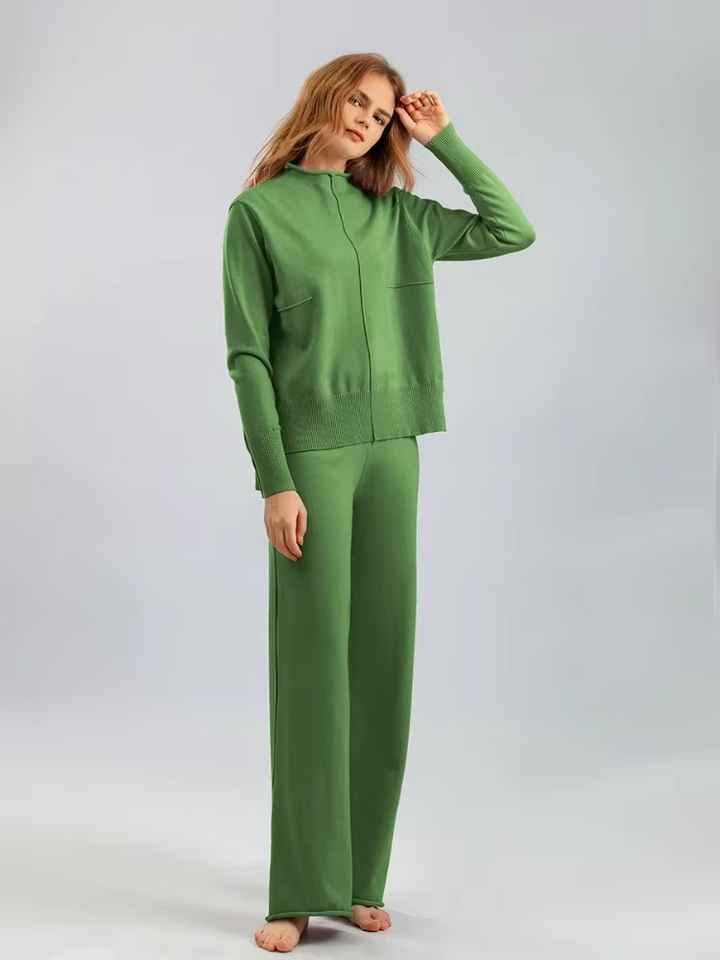 Stilla | Trendy Oversized Striktrøje til Kvinder