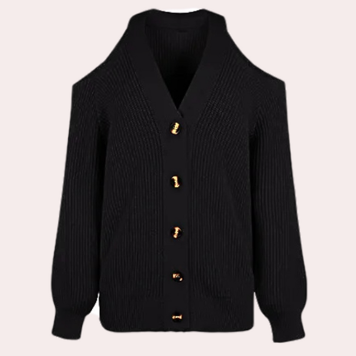 Stilla | Moderigtigt Sweater med Åben Skuldre til Kvinder