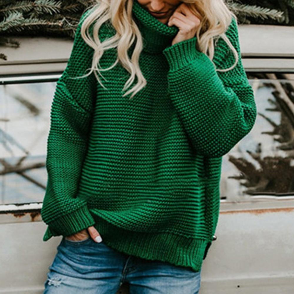 Stilla | Løs Rulle- Hals Sweater