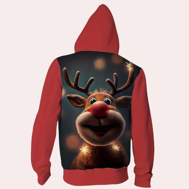 Stilla | Stilfuld Jule Hoodie til Mænd