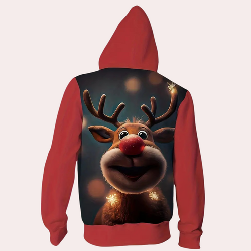 Stilla | Stilfuld Jule Hoodie til Mænd
