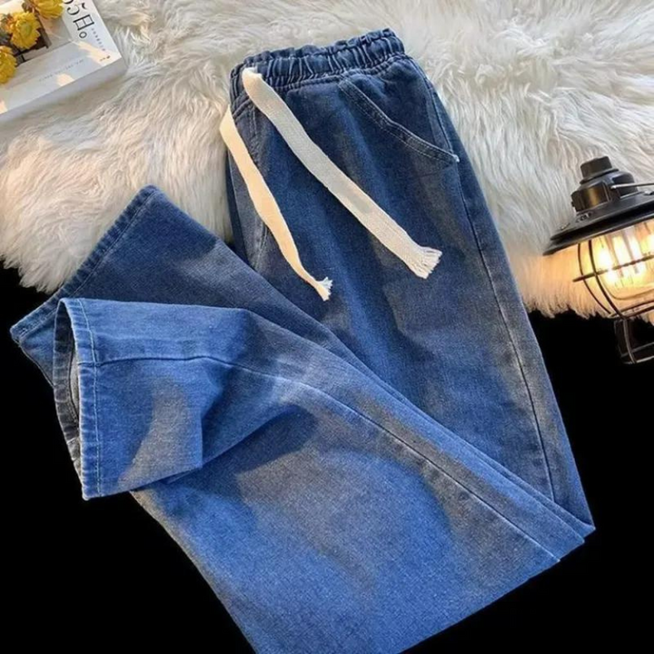 Stilla | Mænd Denim Bukser med Snøre