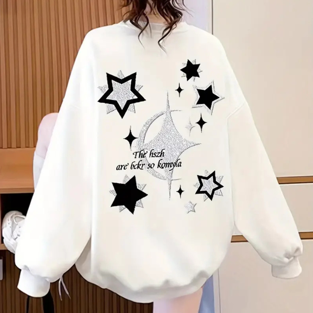 Stilla | Moderne Sweater med Faldende Skuldre til Kvinder
