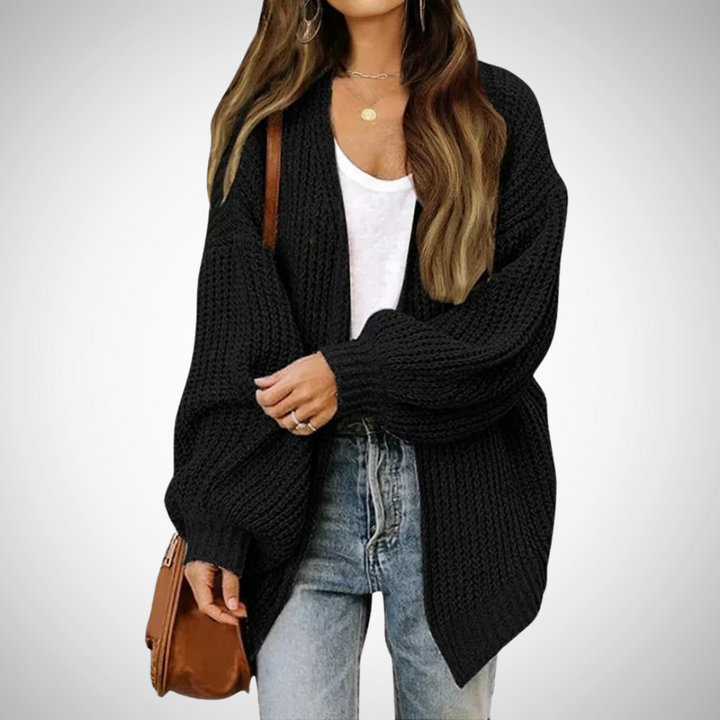 Stilla | Oversize strikjakke