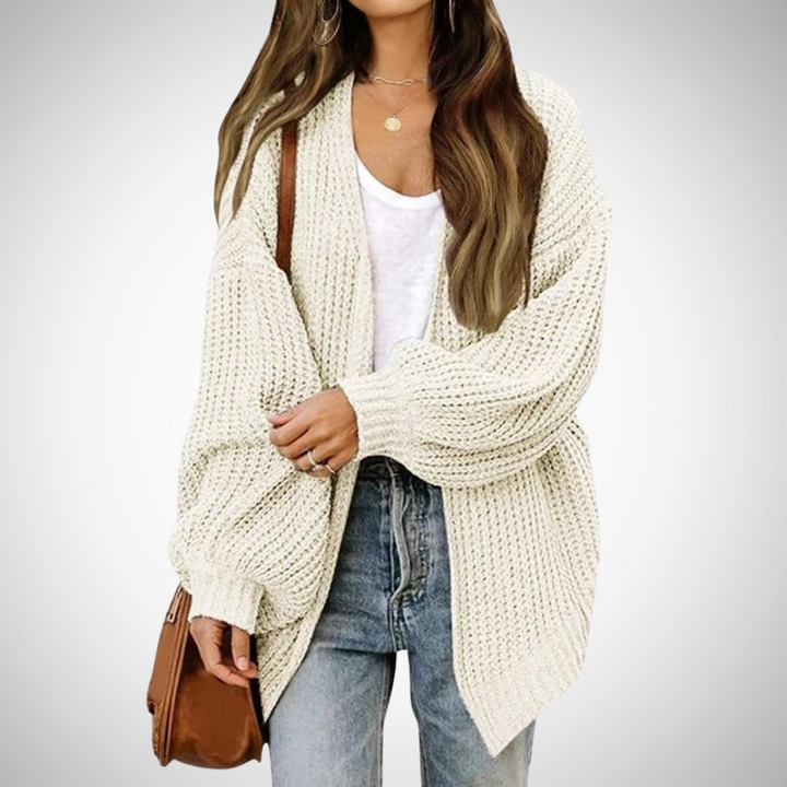 Stilla | Oversize strikjakke