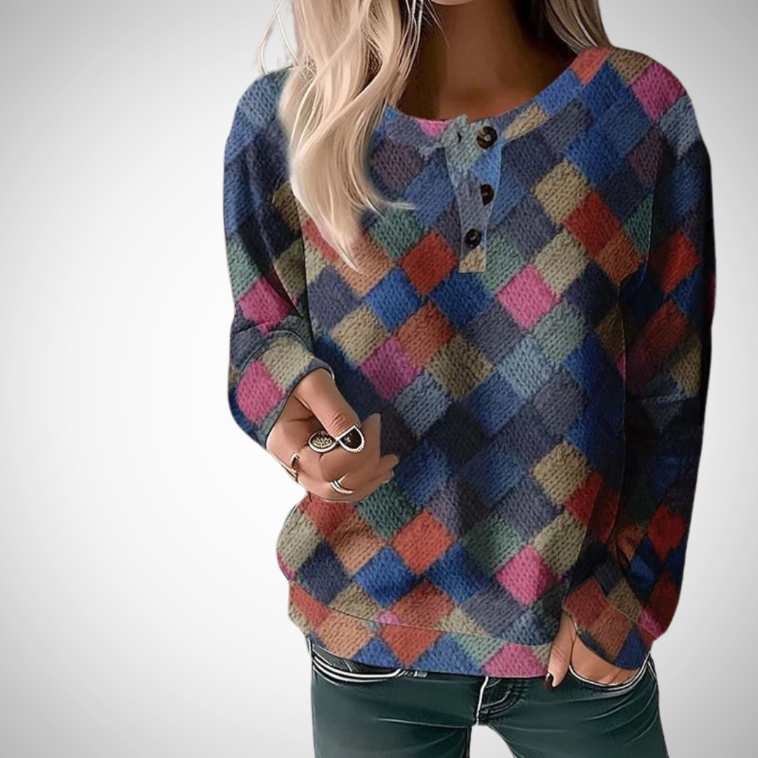 Stilla | Knap Accent Pullover