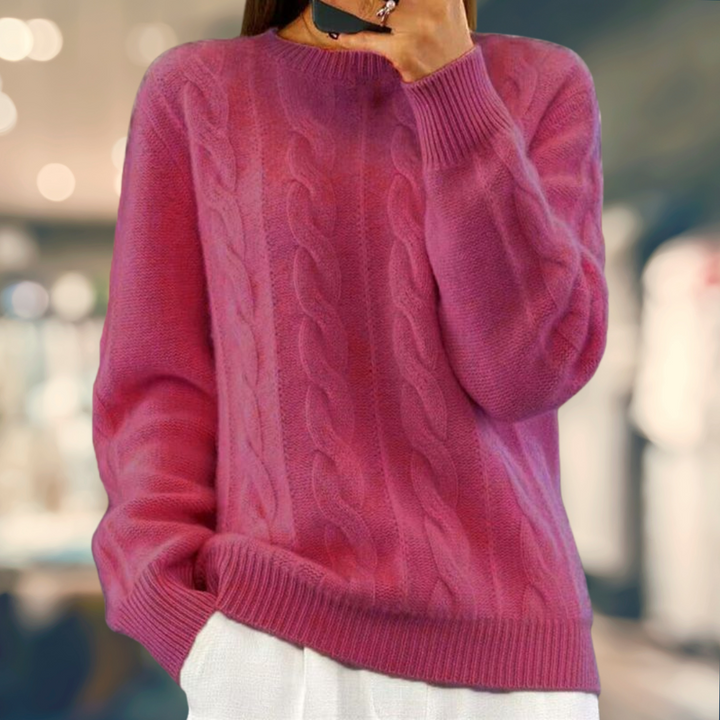 Skovae | Kabelstrikket sweater