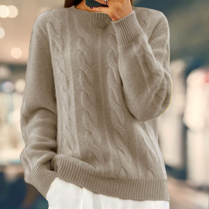Skovae | Kabelstrikket sweater