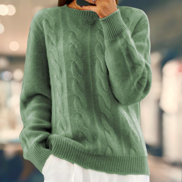Skovae | Kabelstrikket sweater