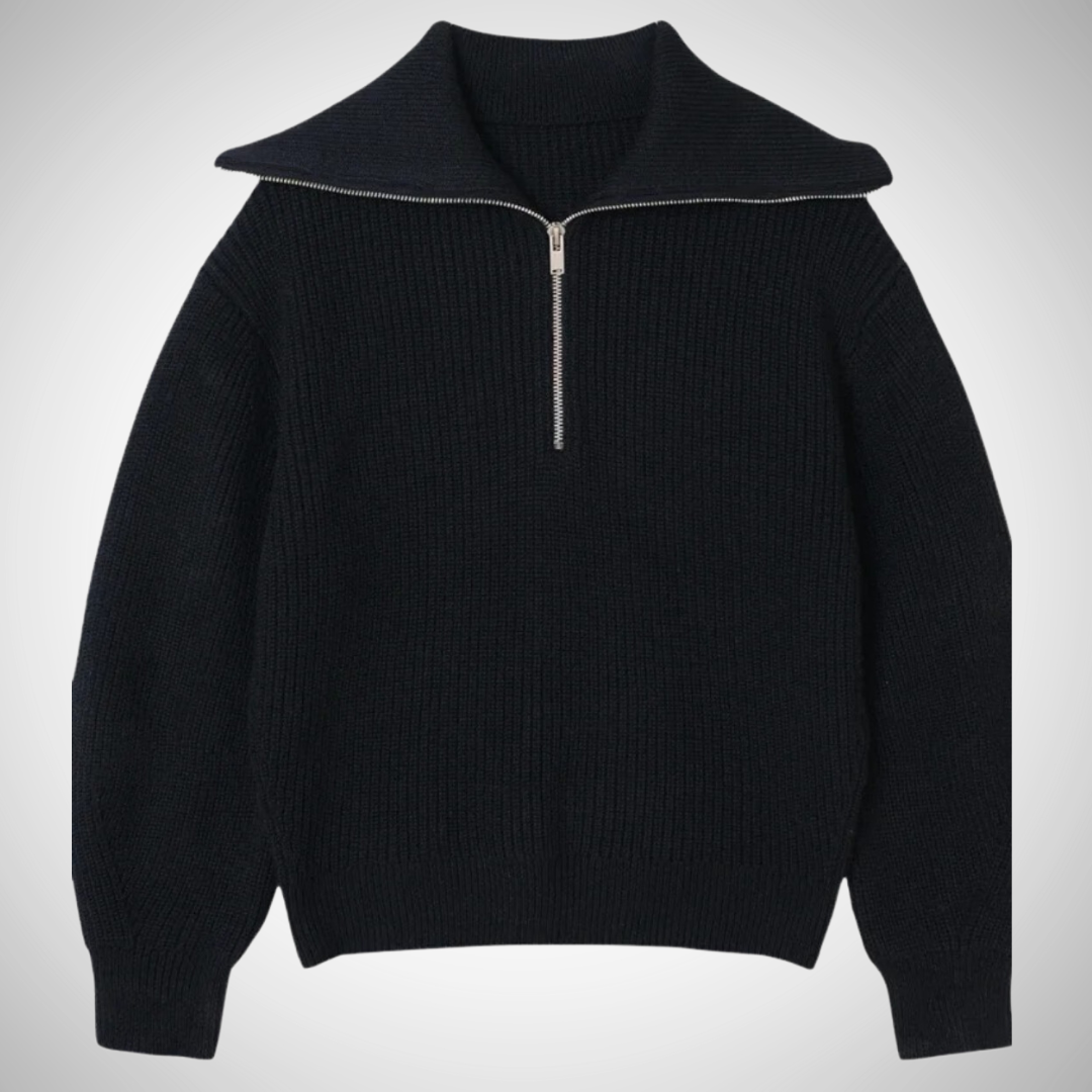 Stilla | Halv lynlås pullover