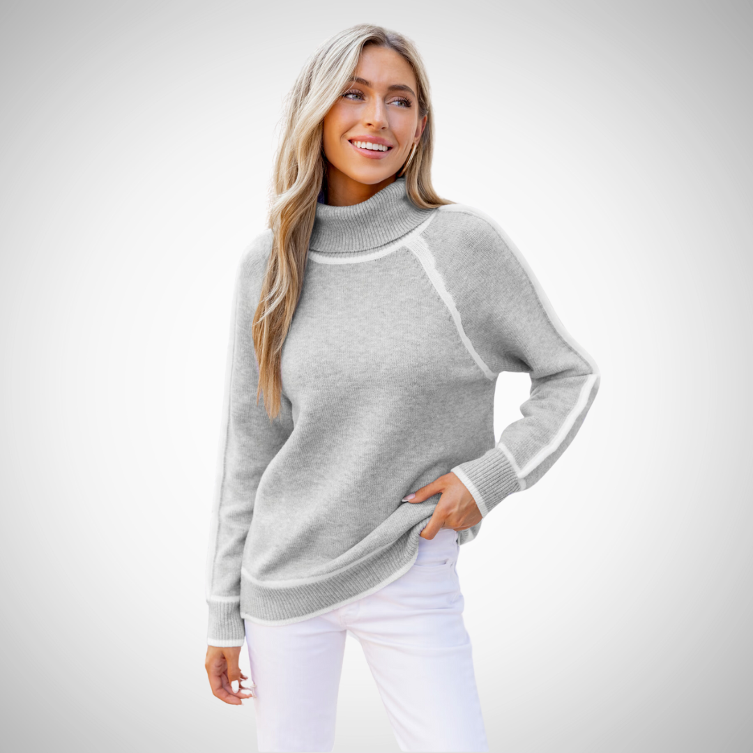 Stilla | Elegante rullekrave sweater i moderne stil