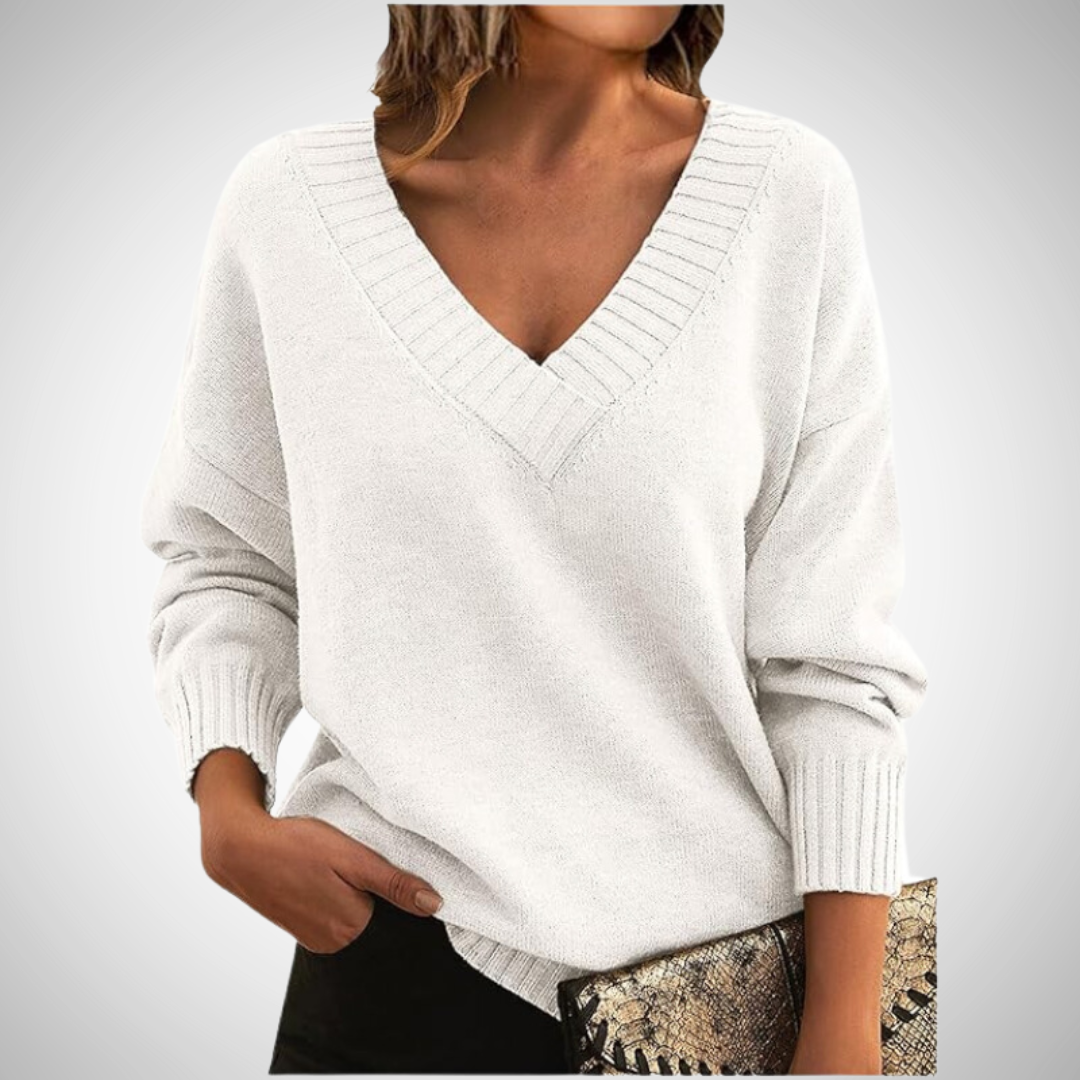 Stilla | V-udskæring Pullover