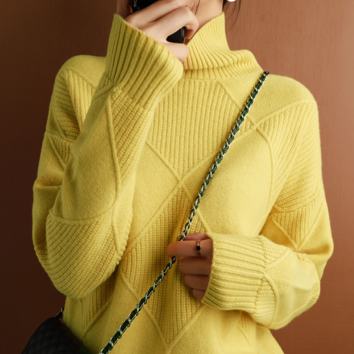 Stilla | Blød rullekrave sweater til kolde dage