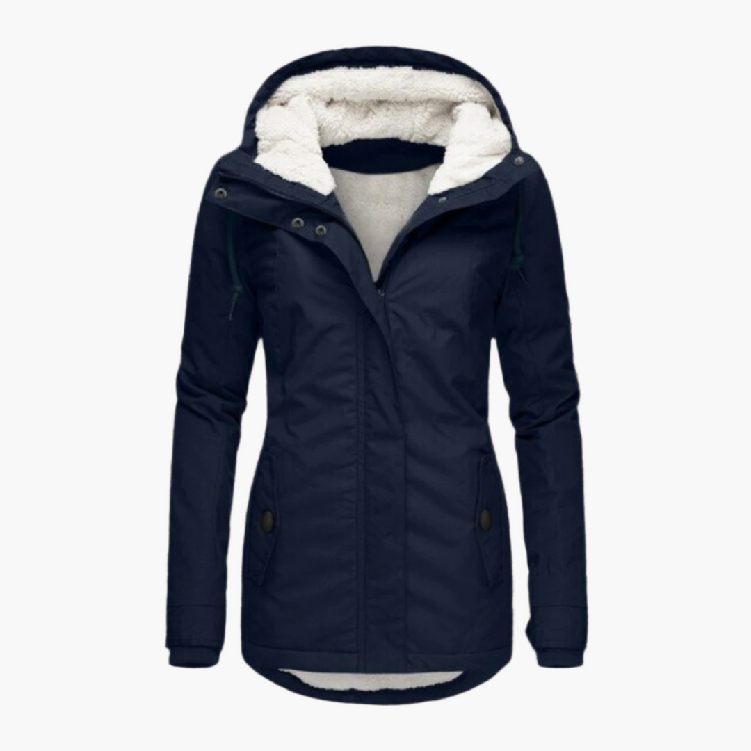Stilla | Vinterjakke Sherpa-Hoodie - Elegant Og Varmende Outdoor Parka til Kolde Dage