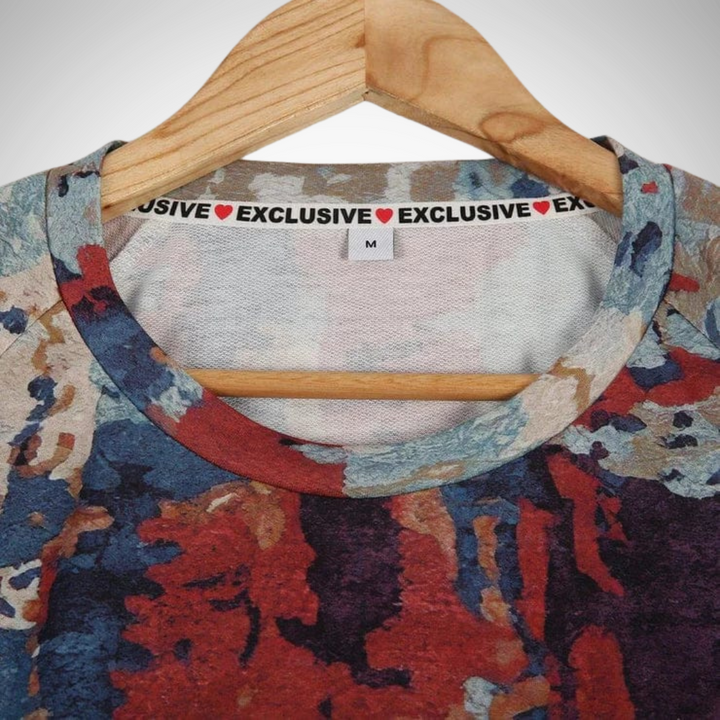 Stilla | Abstrakt Print Pullover