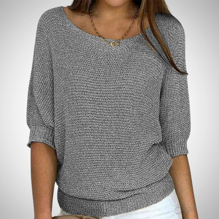 Stilla | Cross Strikket Pullover