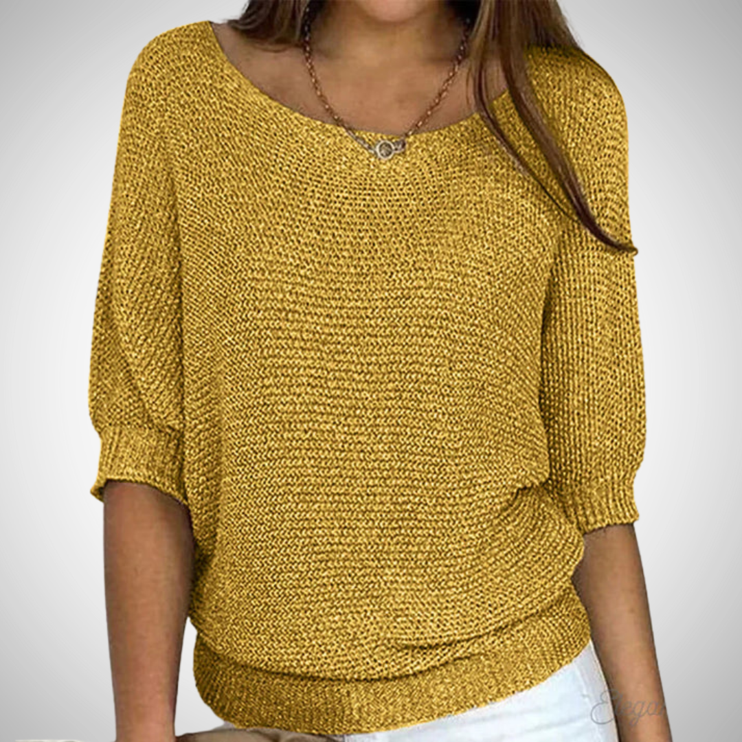 Stilla | Cross Strikket Pullover
