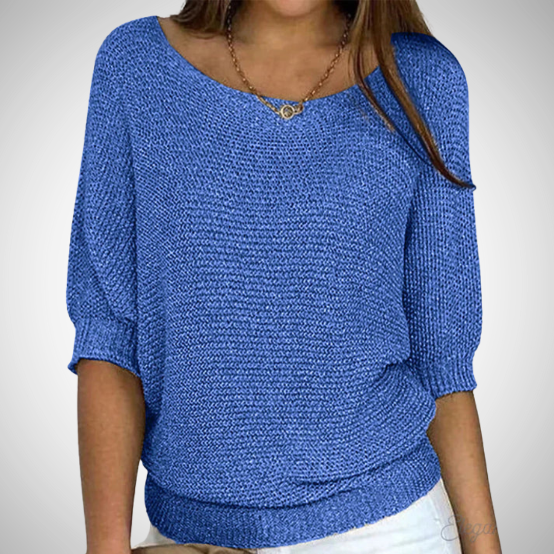 Stilla | Cross Strikket Pullover