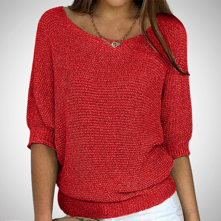 Stilla | Cross Strikket Pullover