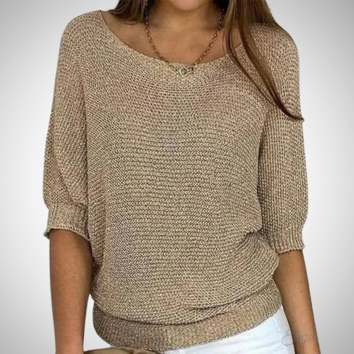 Stilla | Cross Strikket Pullover