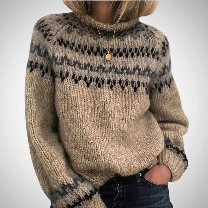 Stilla | Islandsk rullekrave sweater