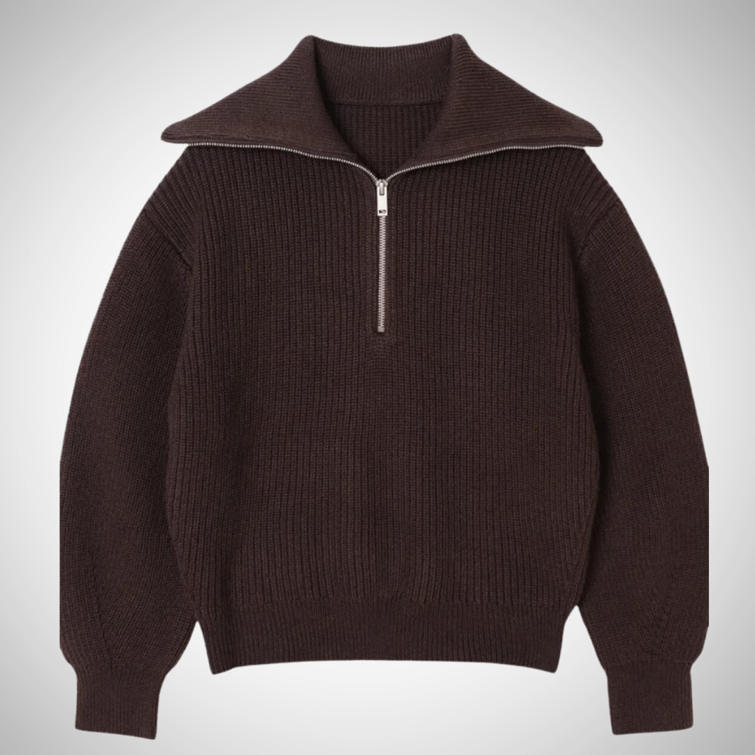 Stilla | Halv lynlås pullover