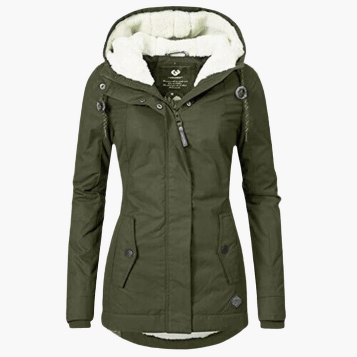 Stilla | Vinterjakke Sherpa-Hoodie - Elegant Og Varmende Outdoor Parka til Kolde Dage
