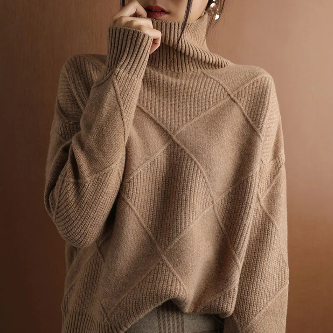 Stilla | Blød rullekrave sweater til kolde dage