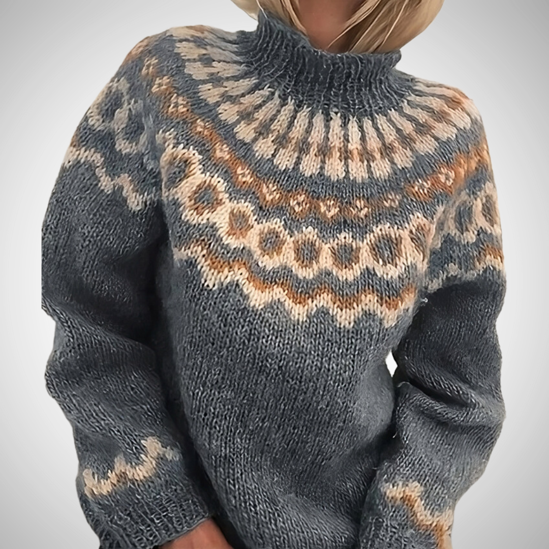 Stilla | Islandsk rullekrave sweater