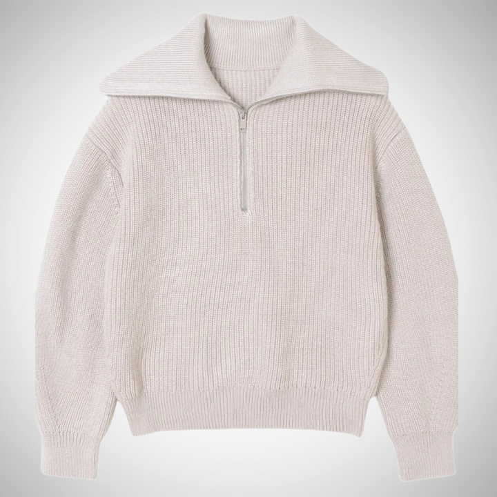 Stilla | Halv lynlås pullover