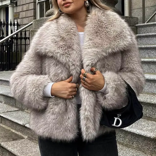 Stilla | Glam Faux-Fur-Jakke