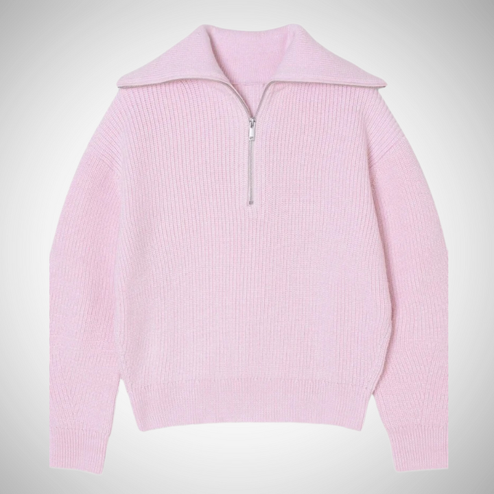 Stilla | Halv lynlås pullover