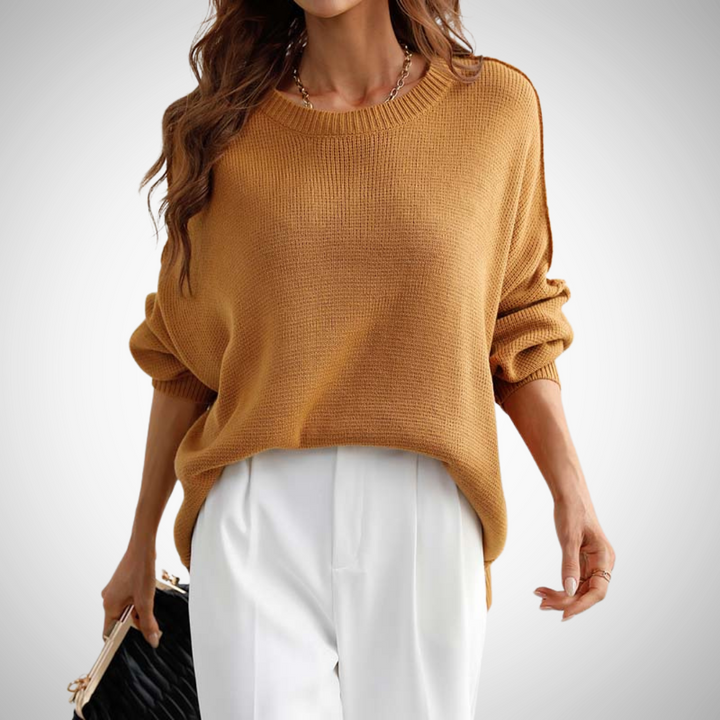 Stilla | Solid Strikpullover