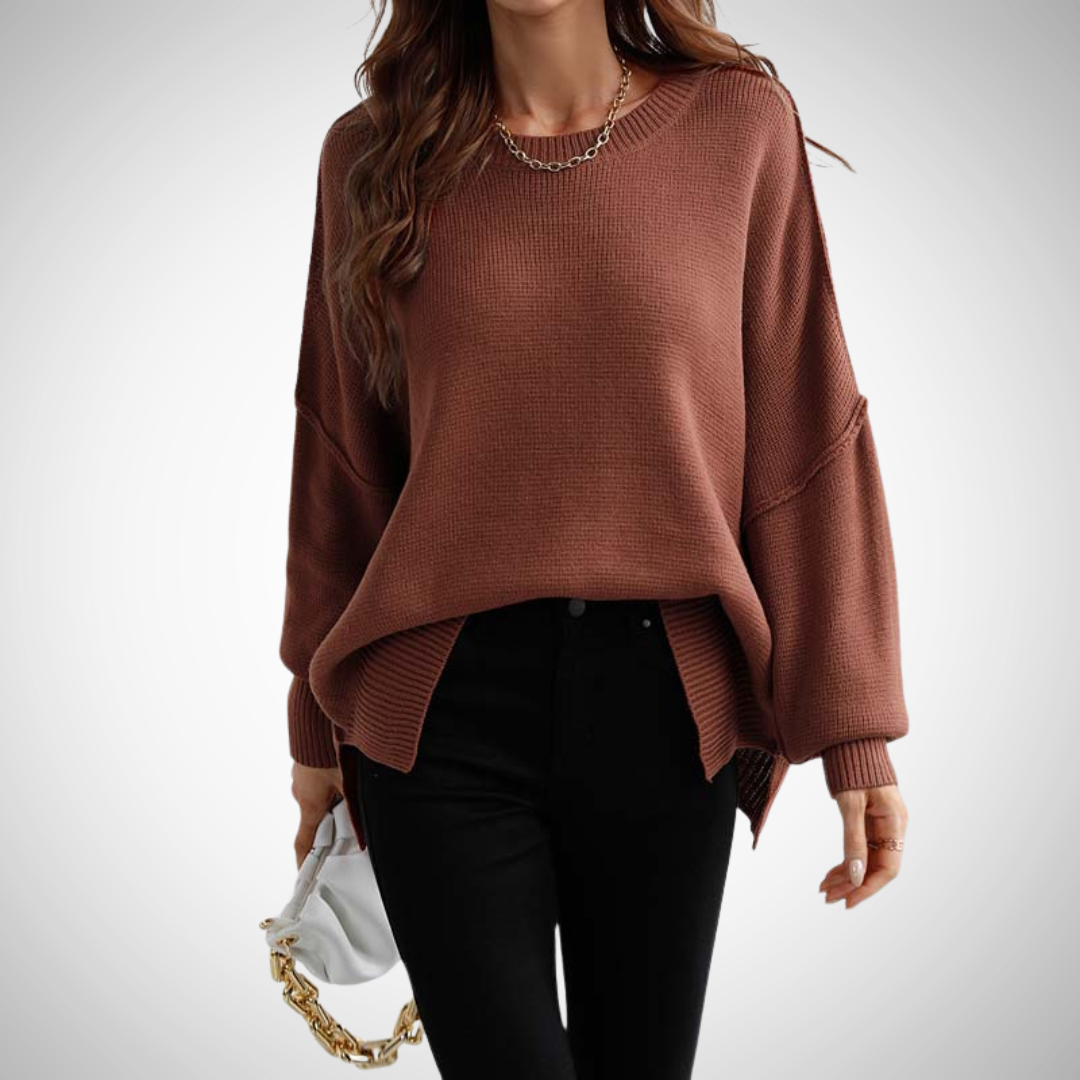 Stilla | Solid Strikpullover
