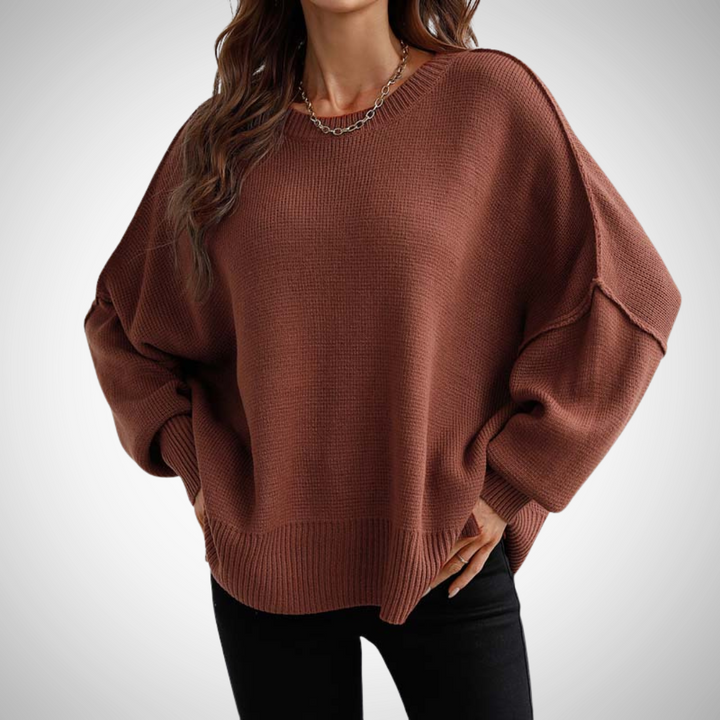 Stilla | Solid Strikpullover