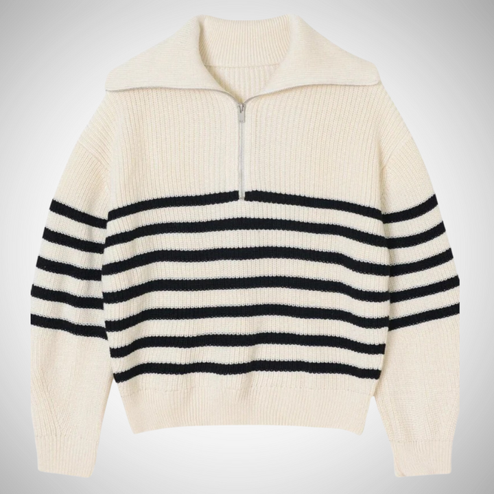 Stilla | Halv lynlås pullover