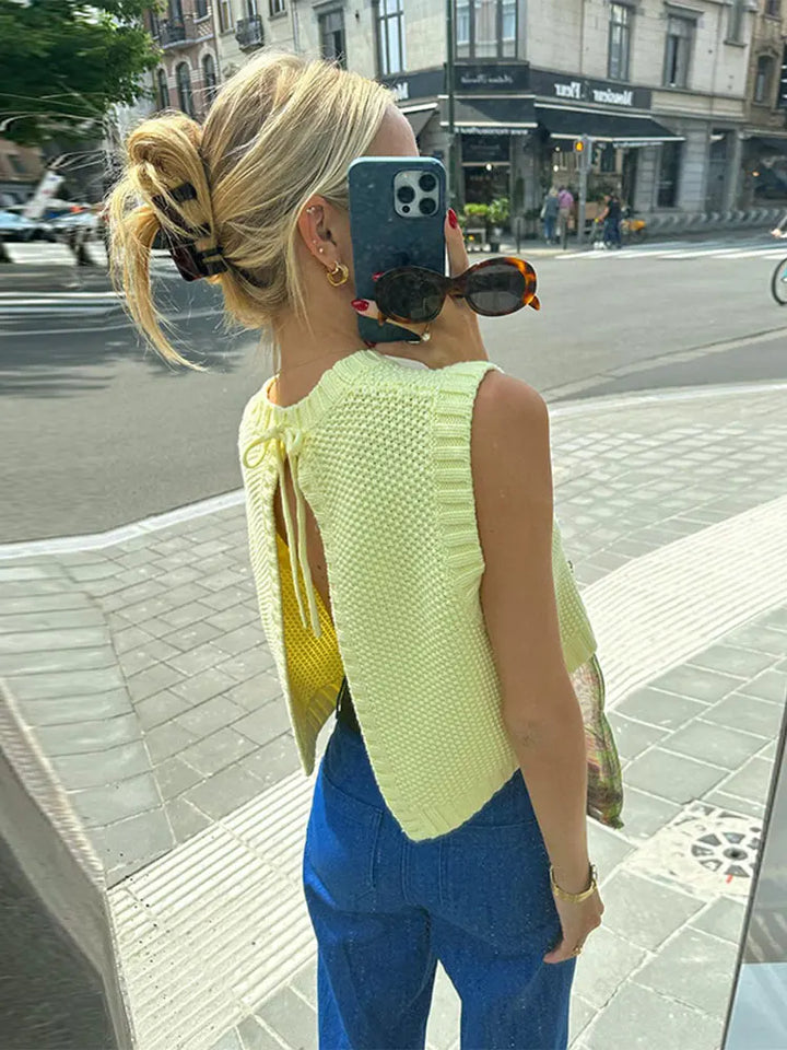 Stilla | Strikket Top