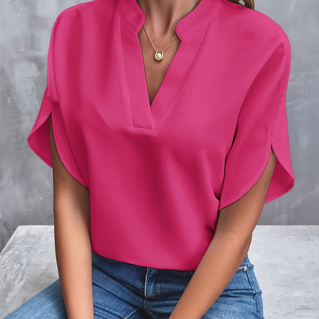 Stilla | Elegante Lys Bluse Til Kvinder