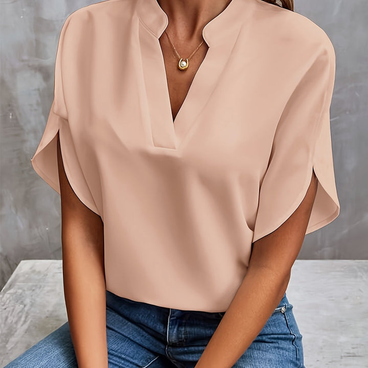 Stilla | Elegante Lys Bluse Til Kvinder