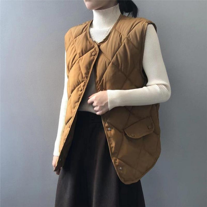 Stilla | Quilted Bomber Vest