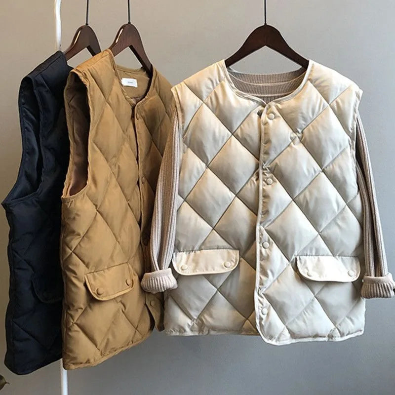 Stilla | Quilted Bomber Vest