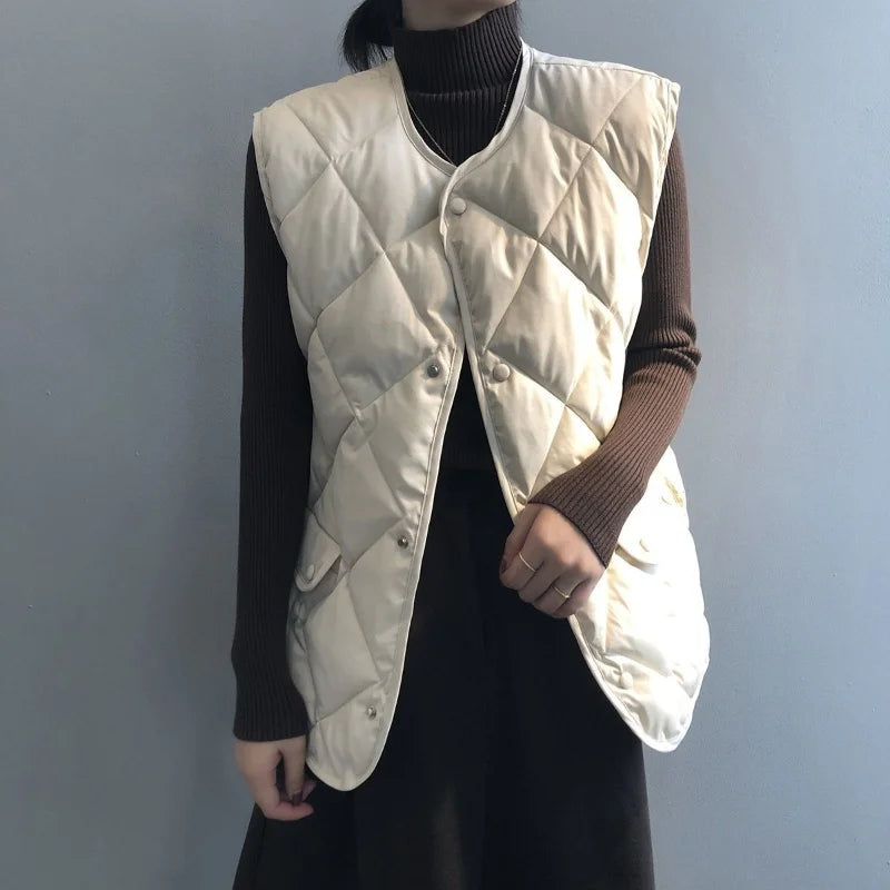 Stilla | Quilted Bomber Vest