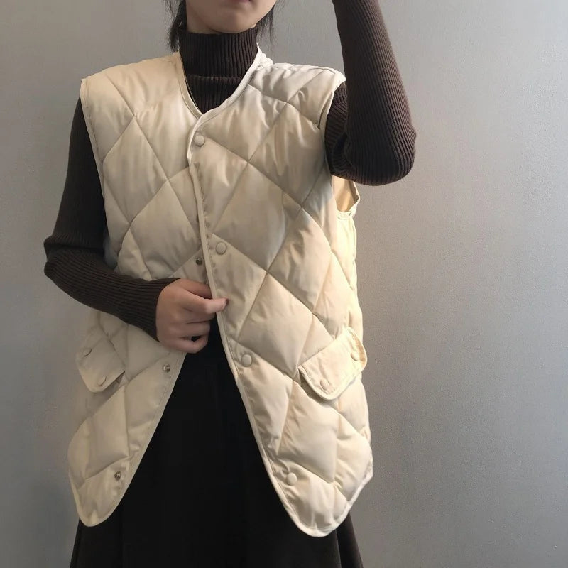 Stilla | Quilted Bomber Vest
