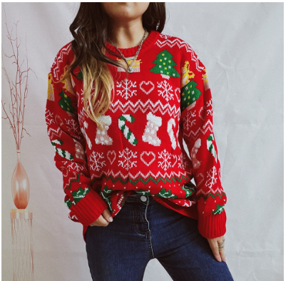 Stilla | Julepullover Damer Strikfejl Julepullover